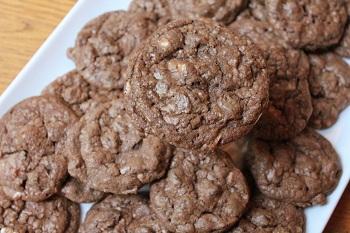 Gourmet Double Chocolate Chunk Cookies