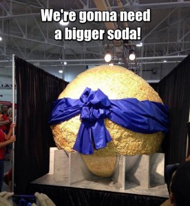 Worlds Largest Popcorn Ball