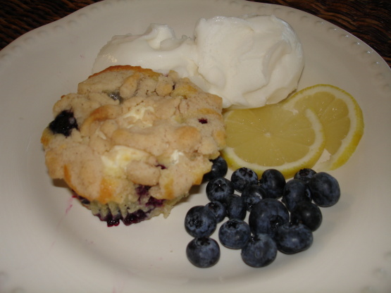 Blueberry Cheese Buckle