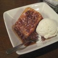 Griddled Pound Cake with Pecan Caramel Sauce