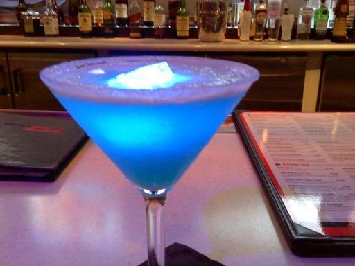 Blue Glowtini