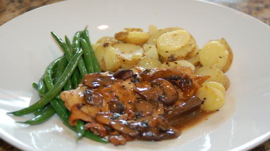 Chicken Marsala