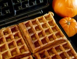 Cinderella Pumpkin Waffles