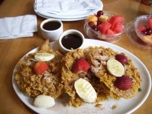 Cornflake Coated French Toast