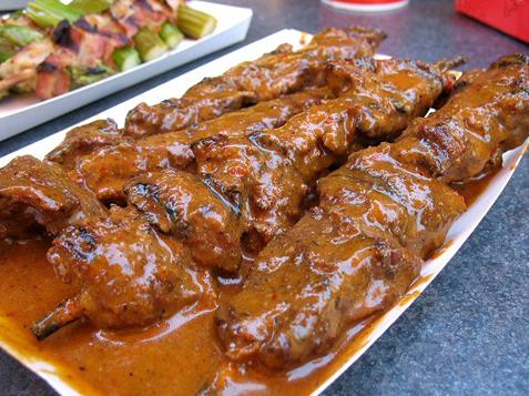 Spicy Beef Skewers