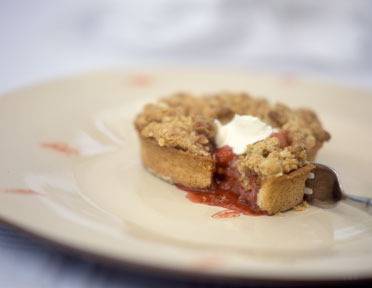 Strawberry Apple Crumble