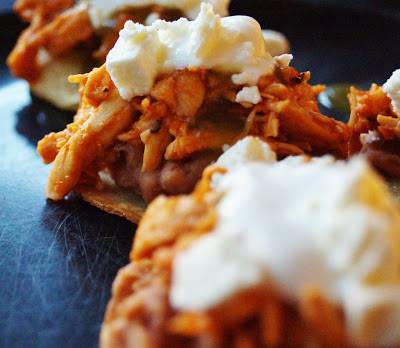 Tostadas de Tinga