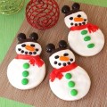 Mickey Mouse Snowman Cookies