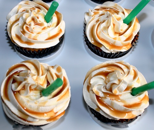 Starbucks Caramel Frappuccino Cupcakes