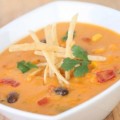 Cheesy Enchilada Soup