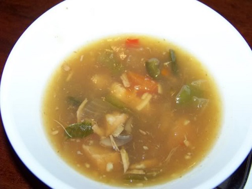 Chicken Pepper Pot Soup