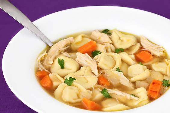 Chicken Tortellini Soup