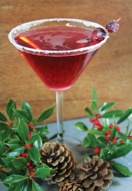 Poinsetini Cocktail