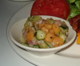 Cucumber Melon Salad