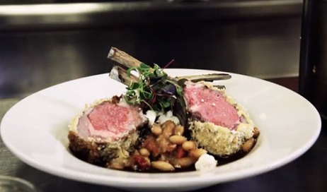 Herb Panko Crusted Rack Of Lamb