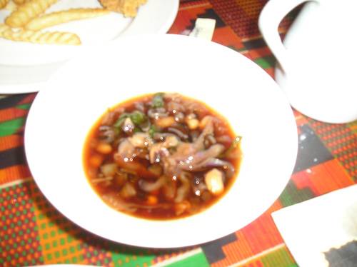 Black Eyed Peas With Ginger Juice