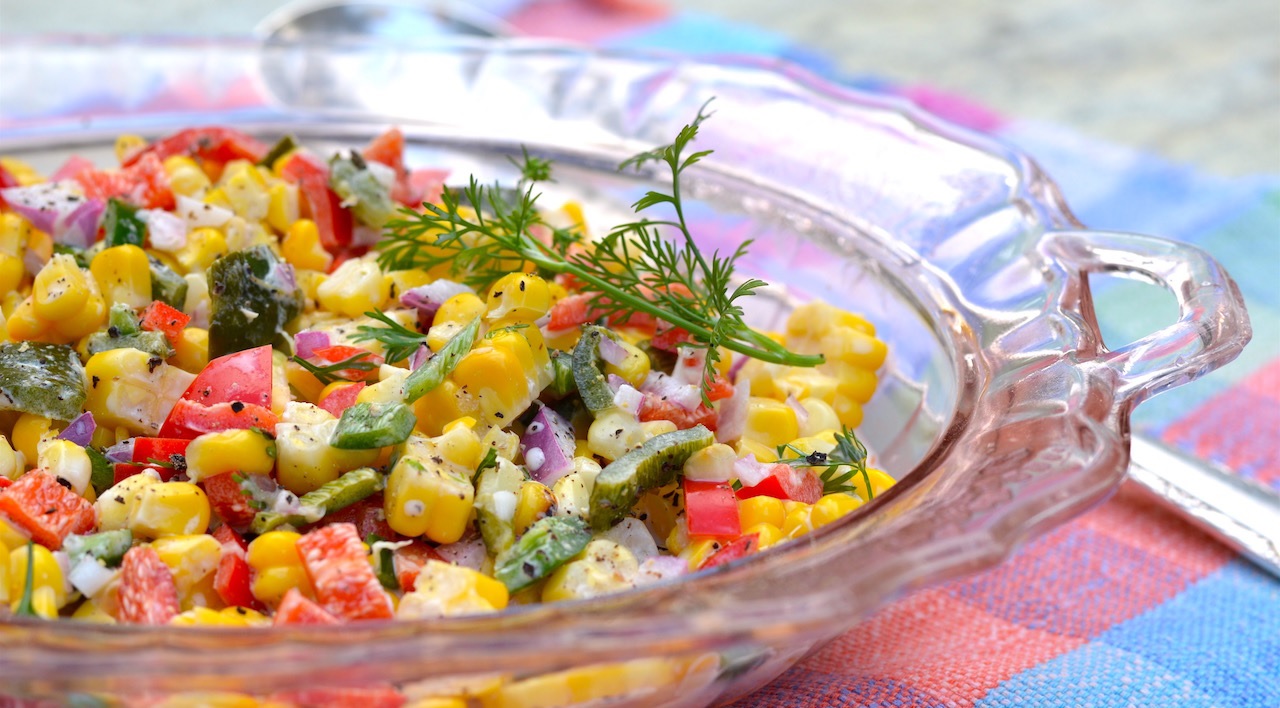 Roasted Corn Salad