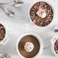 candy cane pots de creme