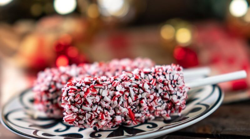 Peppermint Marshmallow Wands