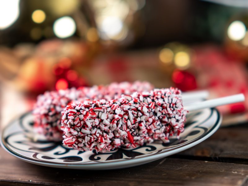 Peppermint Marshmallow Wands