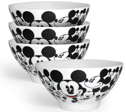 Disney All Over Mickey Soup And Cereal Bowl